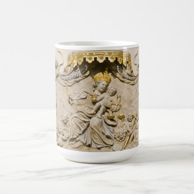 Mary Jesus Prague House Unterschrift Kaffeetasse (Mittel)