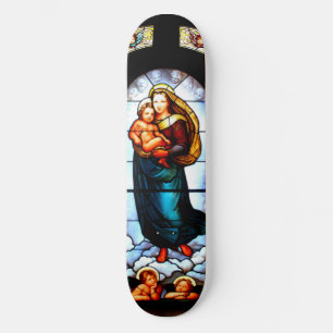 Mary & Jesus Skateboard