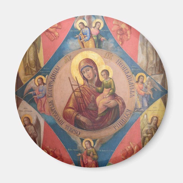 Mary, Jesus, und Engel Magnet (Vorne)