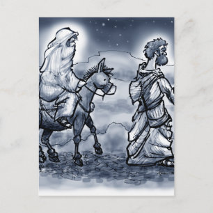 Mary & Joseph Postkarte