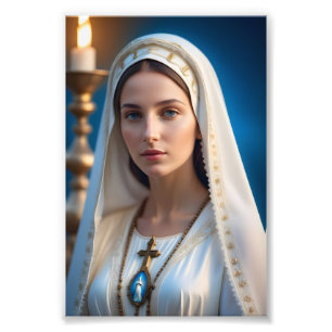 Mary Jungfrau Jesus Fotodruck