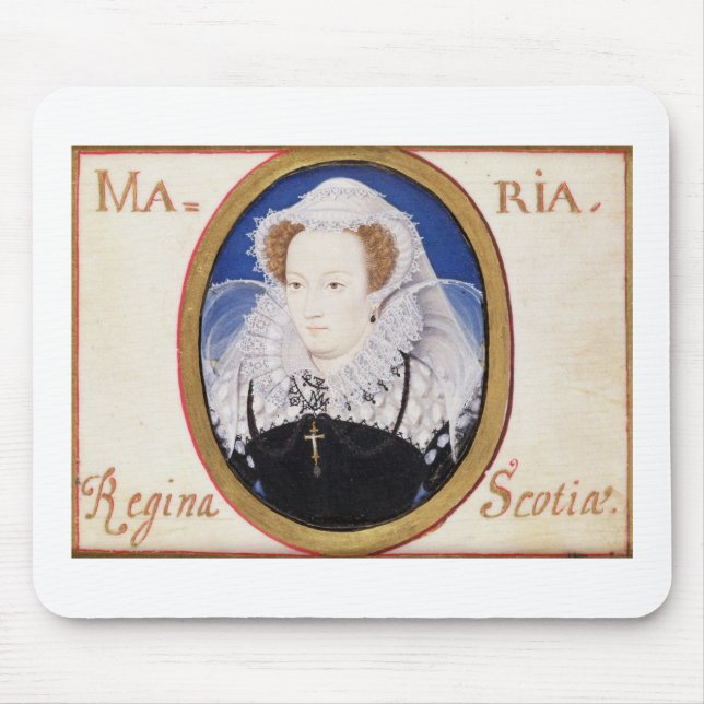 Mary-Königin der Schotten (1542-87) (Gouache auf Mousepad (Vorne)