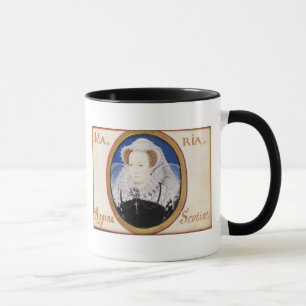 Mary-Königin der Schotten (1542-87) (Gouache auf Tasse