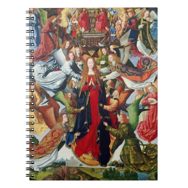 Mary, Königin des Himmels, C. 1485 - 1500 Notizblock (Vorderseite)
