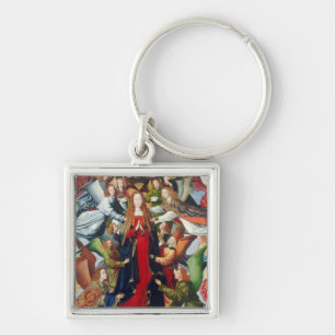 Mary, Königin des Himmels, C. 1485 - 1500 Schlüsselanhänger