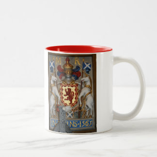 Mary-Königin des Schotte-Wappens Kaffee-Tasse Zweifarbige Tasse