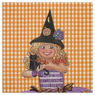 Mary le joyeux tissu de sorcière Halloween