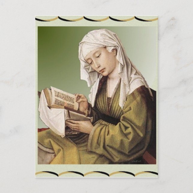 Mary Magdalen Postkarte (Vorderseite)