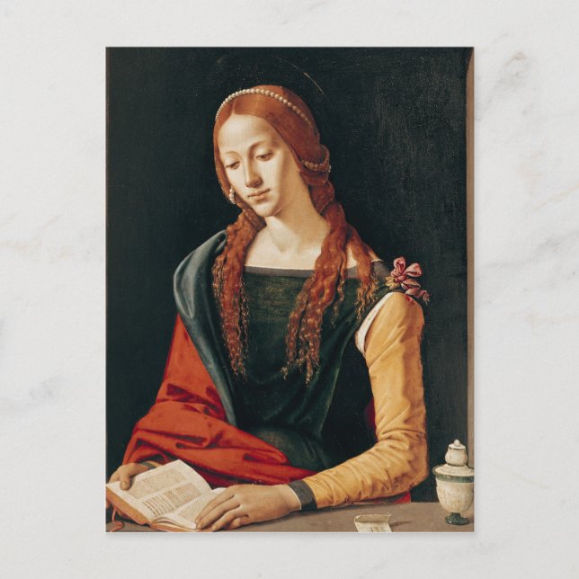 Mary Magdalene, 1500-10 Postkarte (Vorderseite)