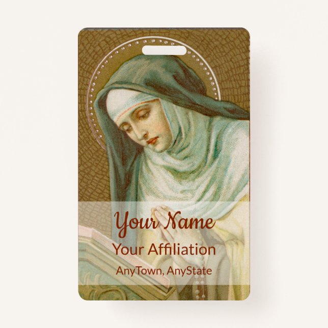 Mary Magdalene de Pazzi (JM 45) (Stil 1) Ausweis (Vorderseite)