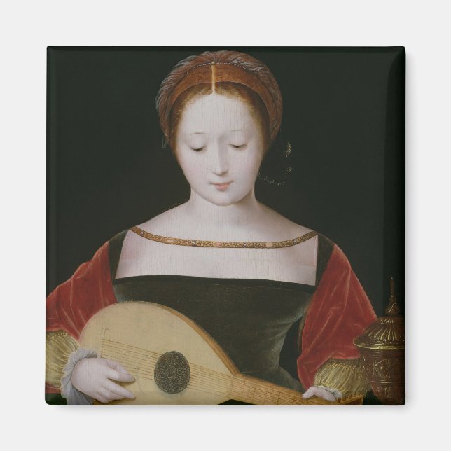 Mary Magdalene Eine Lute Magnet (Vorne)