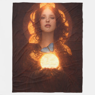 Mary Magdalene Fleece Blanket