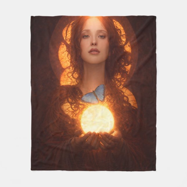 Mary Magdalene Fleecedecke (Vorderseite)