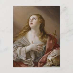 Mary Magdalene von Guido Reni Postkarte