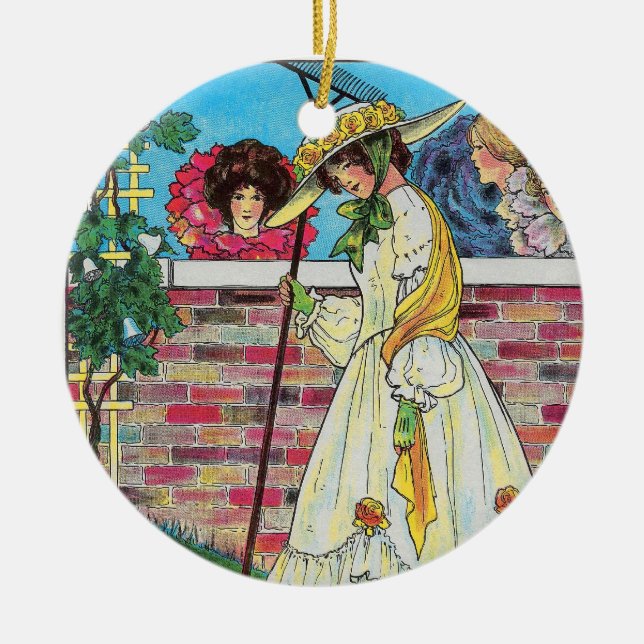 Mary, Mary, ziemlich gegensätzlich Keramik Ornament (Vorne)