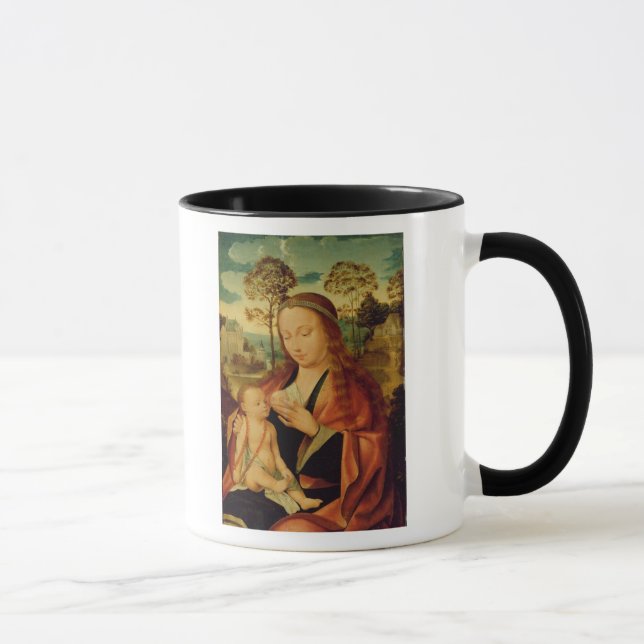 Mary mit dem Christus-Kind, Anfang des 16. Tasse (Rechts)