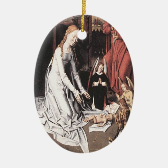 Mary mit Jesus und Engel Ornament (Vorne)