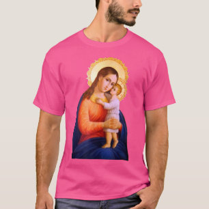 Mary Mother of Jesuses Katholic God Lover Glaube a T-Shirt