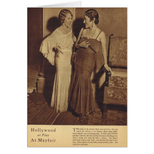 Mary Pickford u. Gloria Swanson an einem Party