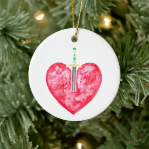 Mary/Pierced Heart - Jesse Tree Keepake Ornament
