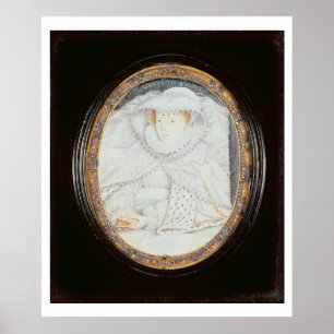 Mary Queen of Schotten (1542-87) als Witwe Poster