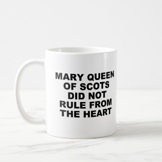 Mary Queen of Scots Mug (Gauche)