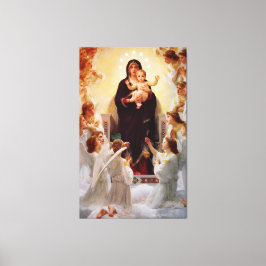 Mary Queen of the Angels Jesus Leinwanddruck