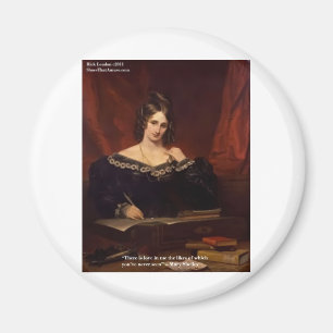 Mary Shelly "Liebe Niemals gesehen" Geschenke & Ka Magnet