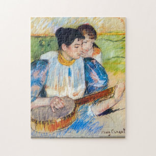 Mary Stevenson Cassatt - die Banjolektion -