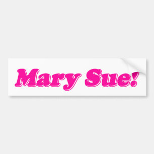 Mary Sue! Autoaufkleber