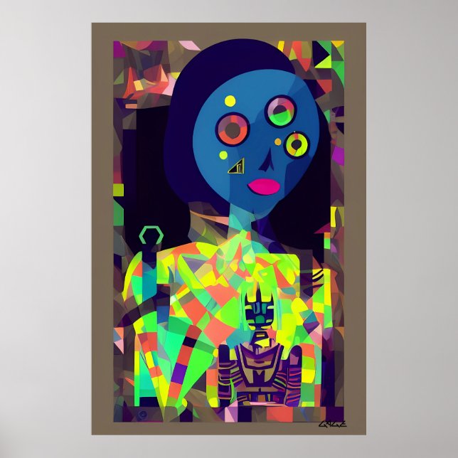 Mary Sue mit ihrer Cyber-Liebe True Poster (Vorne)