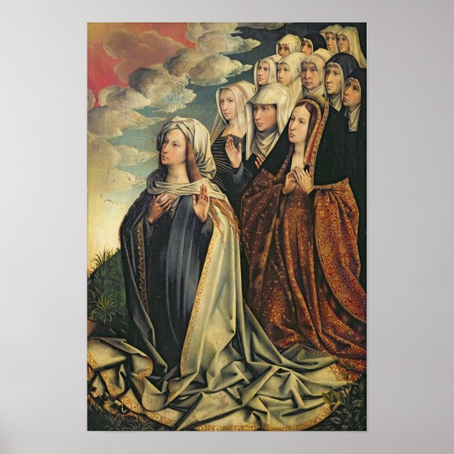 Mary the Mediator mit Joanna the Mad Poster (Vorne)