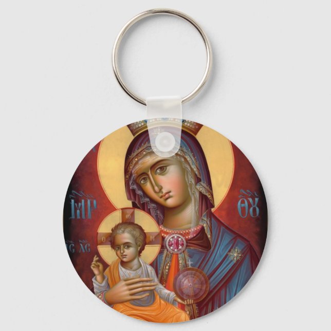 Mary - THEOTOKOS Schlüsselanhänger (Vorderseite)