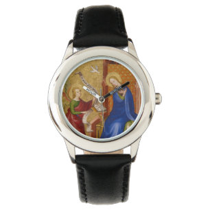 Mary und Engel der Ankündigung Armbanduhr
