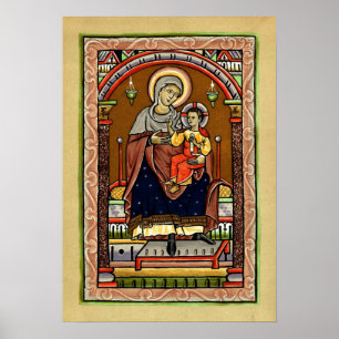 Mary und Jesus Poster