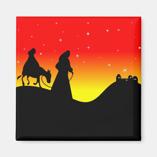 Mary und Joseph Magnet (Vorne)