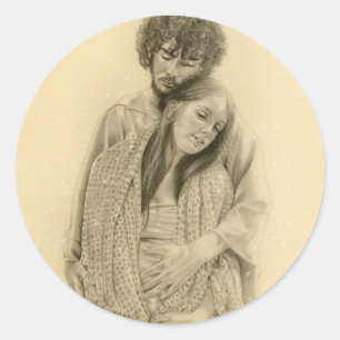 Mary und joseph Sticker