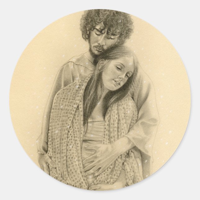 Mary und joseph Sticker (Vorderseite)