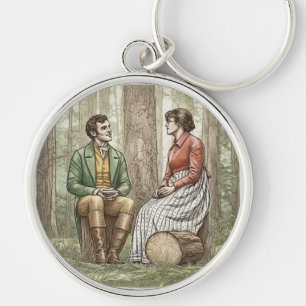 Mary und Tom aus "Die andere Bennet-Schwester" Schlüsselanhänger