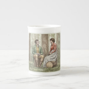 Mary und Tom aus "The Other Bennet Sister" Prozellantasse