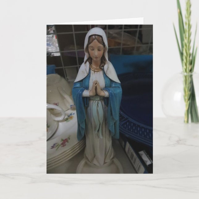 Mary unter Geschirr Karte (Vorderseite)
