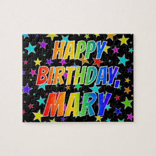 "MARY" Vorname, Spaß "HAPPY BIRTHDAY"