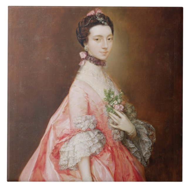 Mary wenig, neuere Dame Carr (Öl auf Leinwand) Fliese (Vorderseite)
