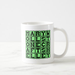 Mary Wollstonecraft Shelley, Autorin von Frankenst Kaffeetasse