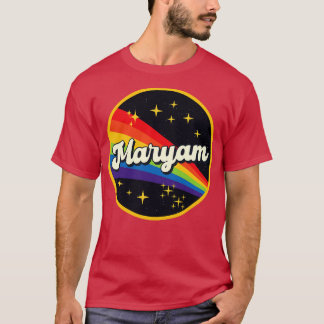 Maryan Rainbow in Space Vintag Style T-Shirt
