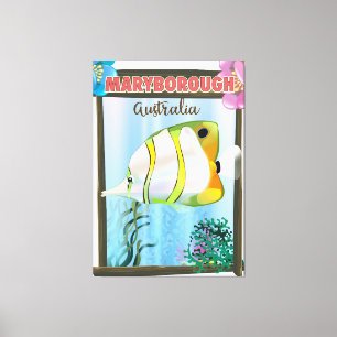 Maryborough Australia Tropenposter Leinwanddruck