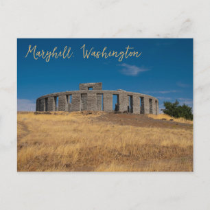 Maryhill Washington Stonehenge Kriegerdenkmal Postkarte