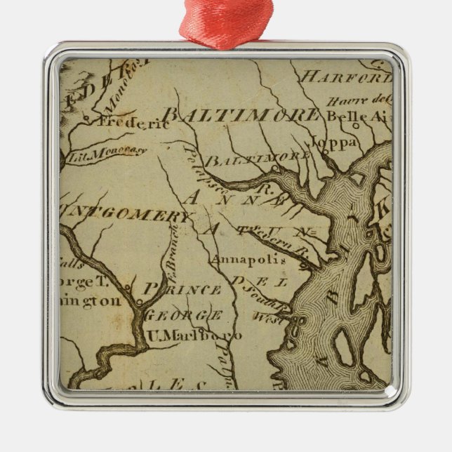 Maryland 5 ornament aus metall (Vorne)