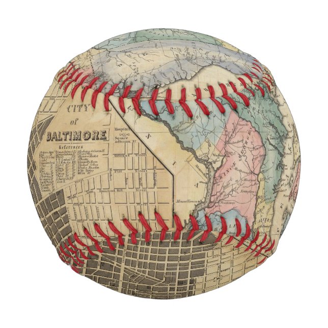 Maryland 8 baseball (Vorderseite)