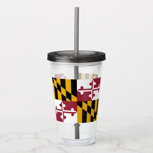 Maryland Acryltrinkbecher (Vorderseite)